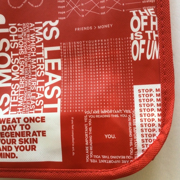 LULULEMON MANIFESTO REUSABLE SHOPPING TOTE BE ALL IN - Picture 5 of 7